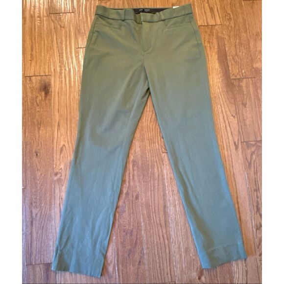 Banana Republic Sloan curvy fit green pants size 8 tall - Picture 4 of 12